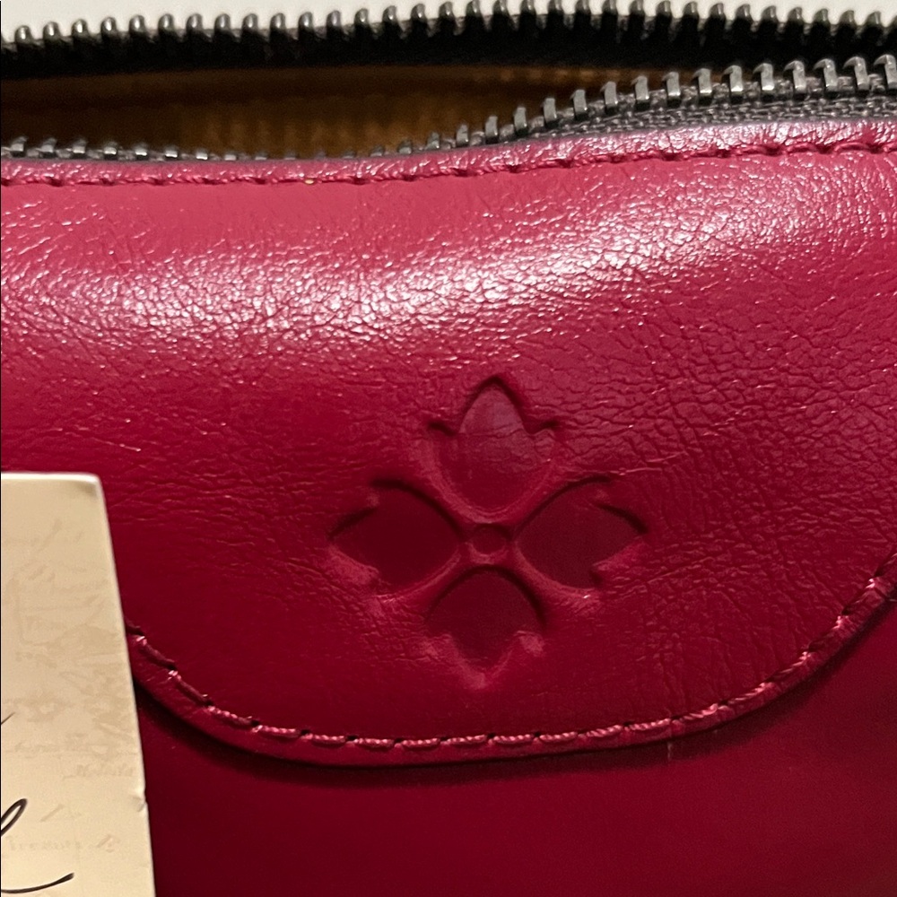 Patricia Nash Red Leather Crossbody Bag - Picture 2 of 7